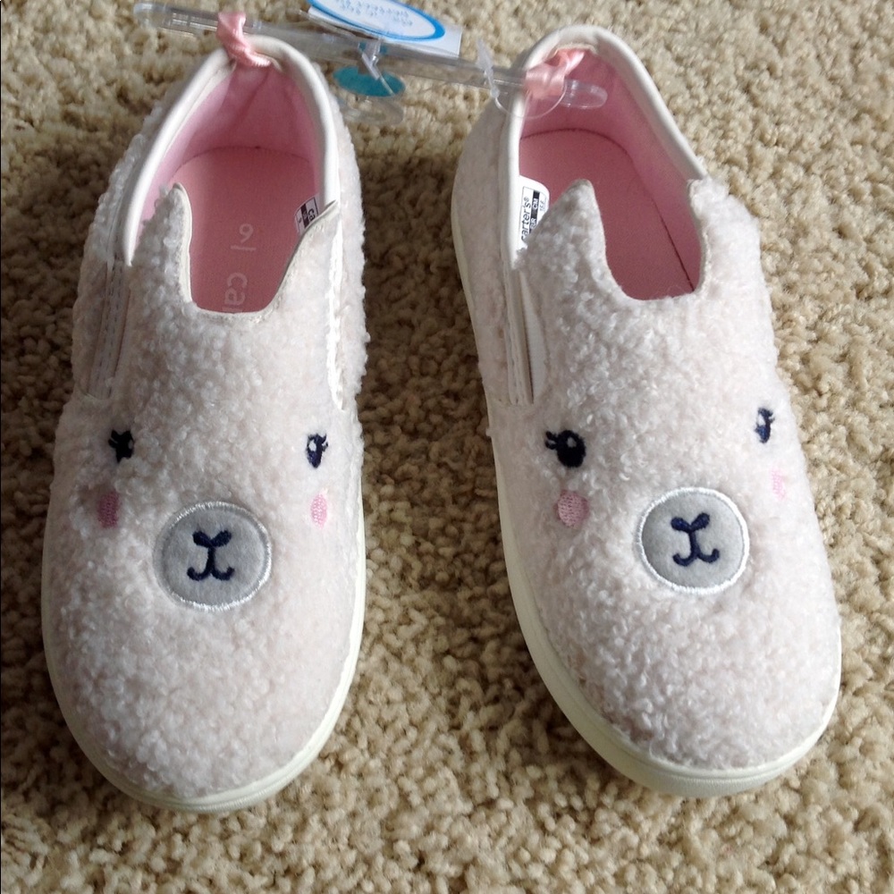 NWT Carter 's New With Tag Lama Shoes Size 7 8 9